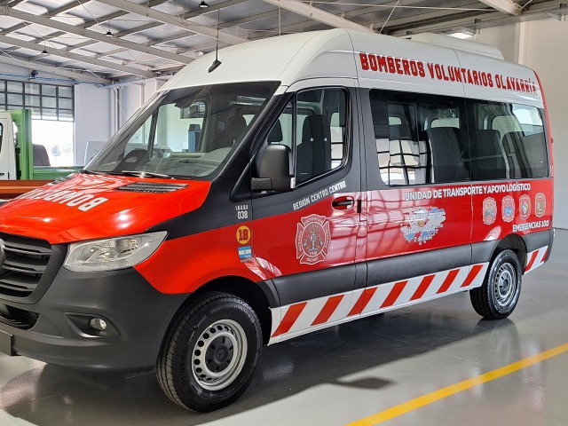 Nueva unidad para el Cuartel Central de Bomberos de Olavarra